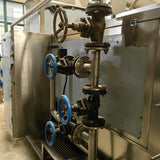 Swing spray basket washing machine